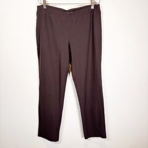 Eileen Fisher Gray Cropped Pull On Pants